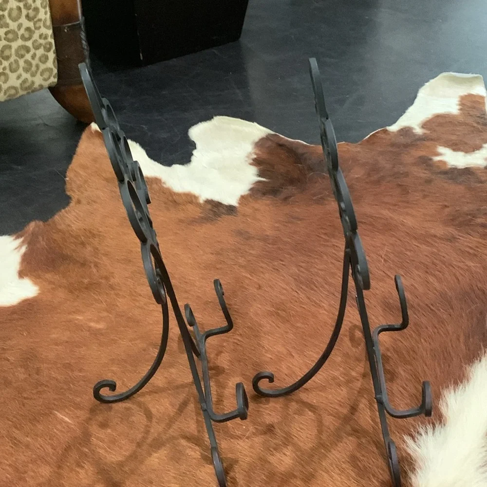 Metal stands for book or photos - Picture 2 of 4